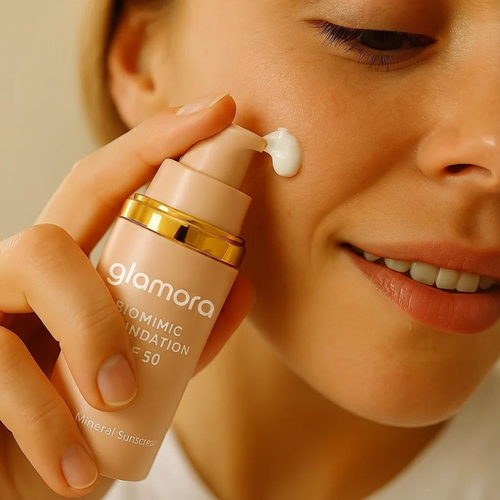 Glamora™ Base de Maquillaje 4 en 1 SPF50 PRUEBA