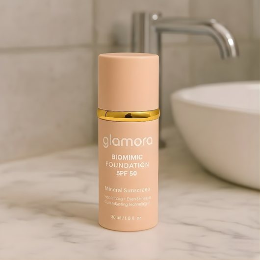 Glamora™ Base de Maquillaje 4 en 1 SPF50 PRUEBA